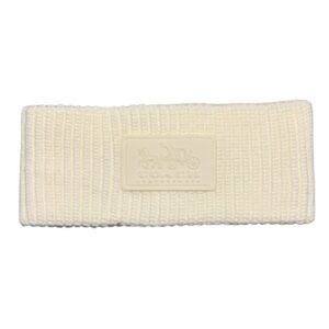 COACH Cream Headwarmer